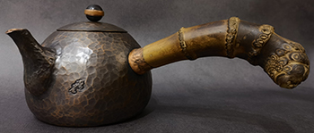 Copper teapot